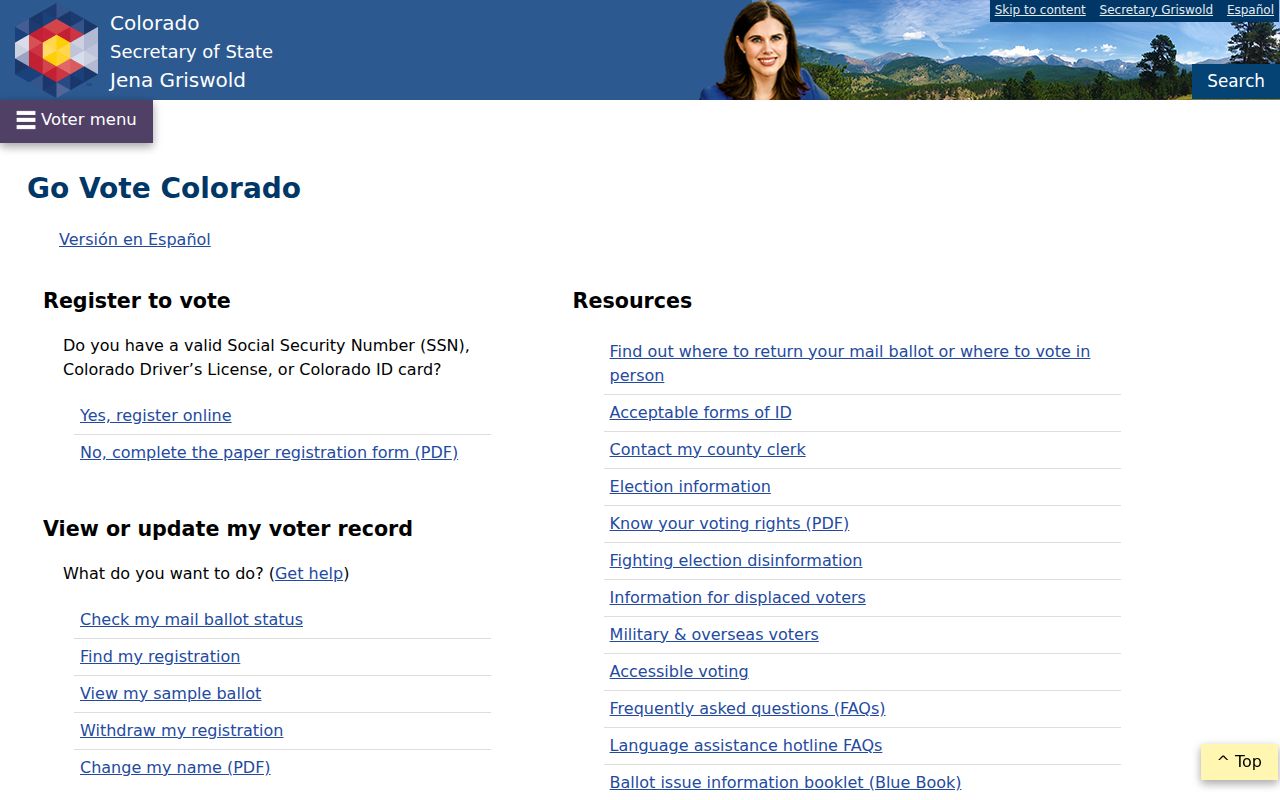 Westminster residents directory Colorado voter lookup