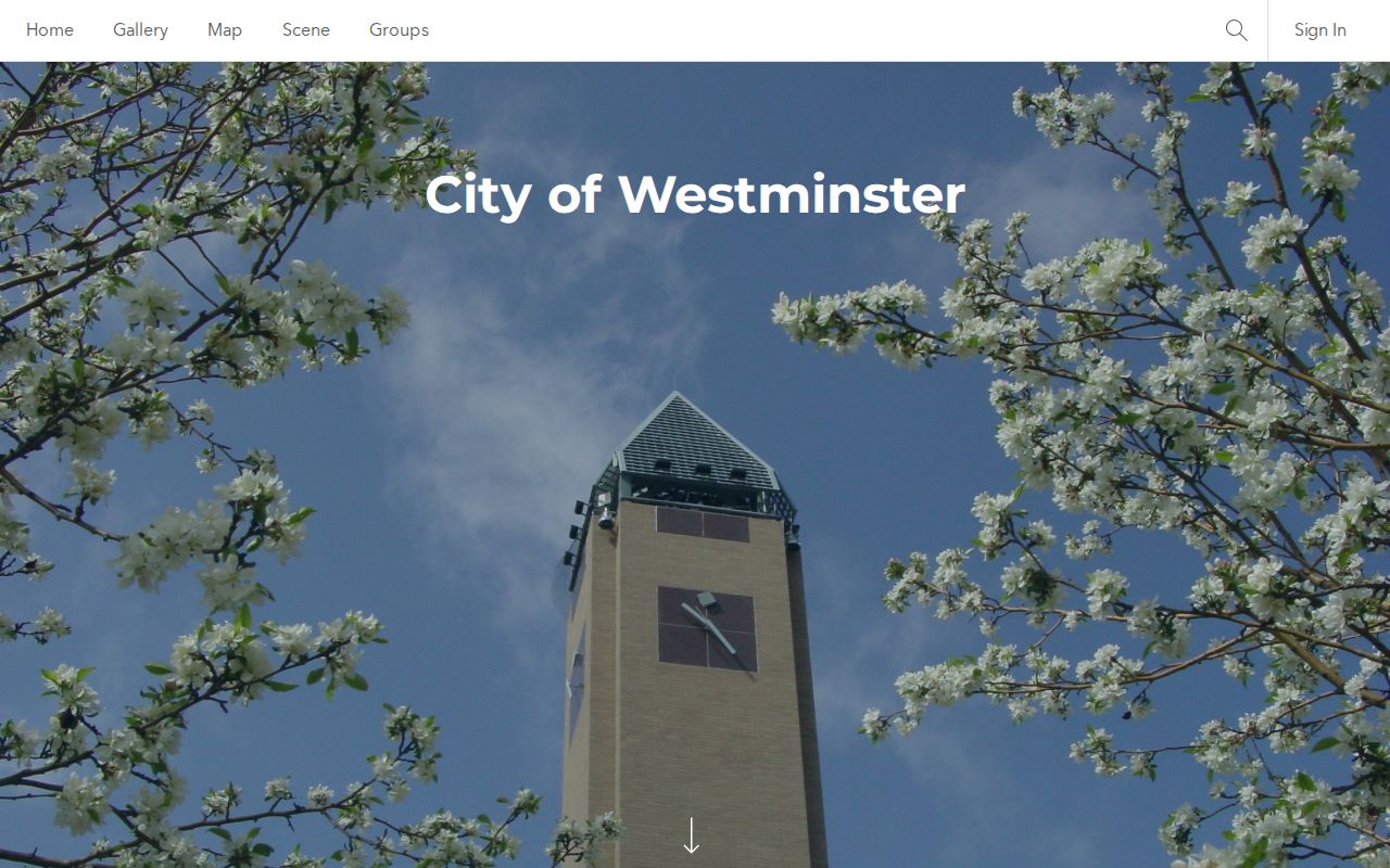 Westminster neighbors ArcGIS HOA map portal